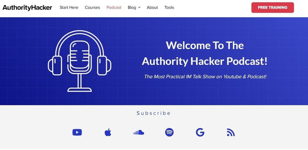 Authority Hacker podcast