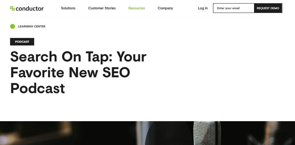 Search on Tap SEO podcast