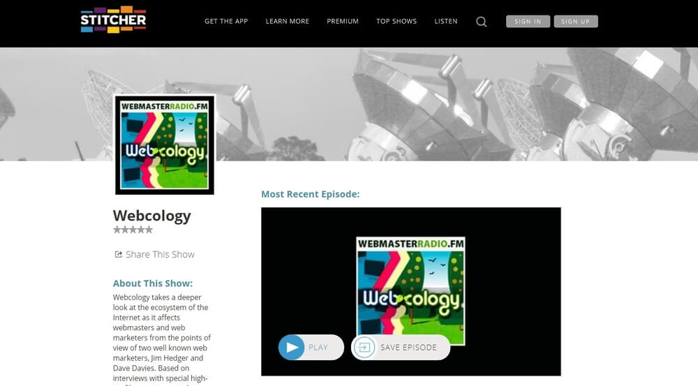 Webcology podcast