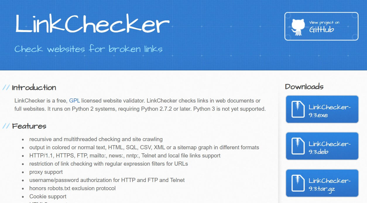 Website Link Analyzer - Link checker for websites