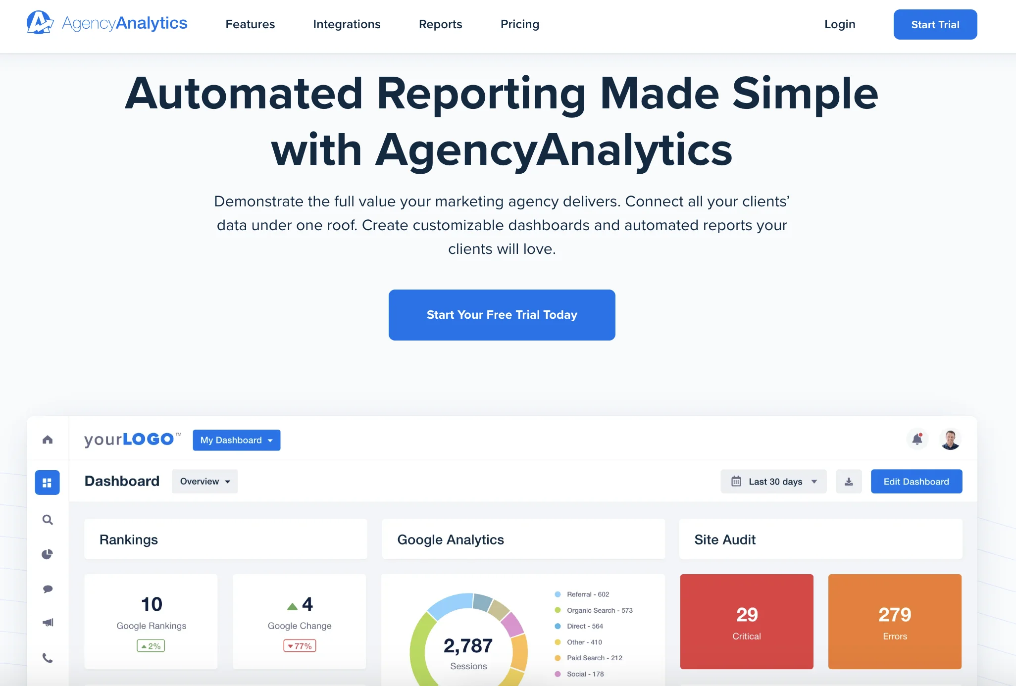 AgencyAnalytics-seo tool for agencies