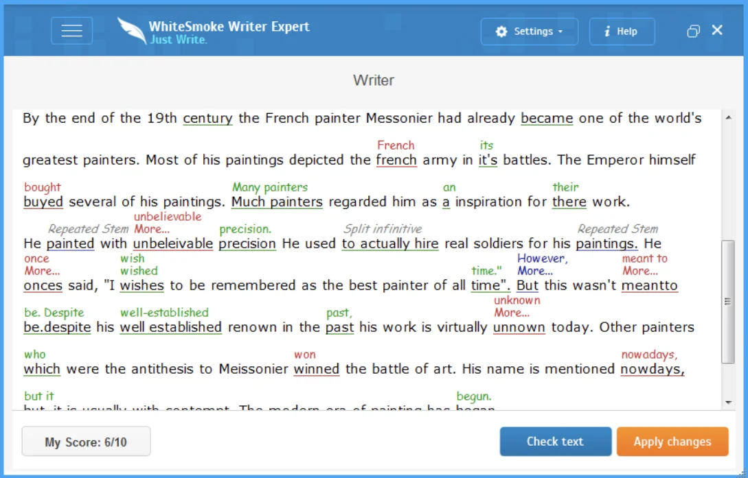 WhiteSmoke seo tools for plagiarism